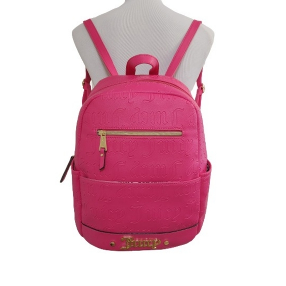 🆕️⬇️🎉HOST PICK 🎉 Juicy Couture Deboss Sorbet Cool Collar Full Size Backpack - Picture 11 of 16